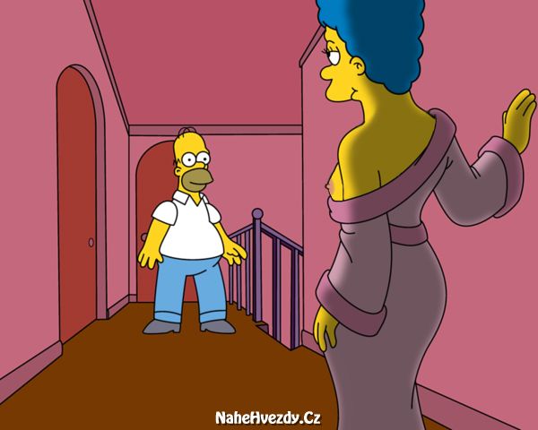 Nahá Marge Simpsonova. Fotka - 48